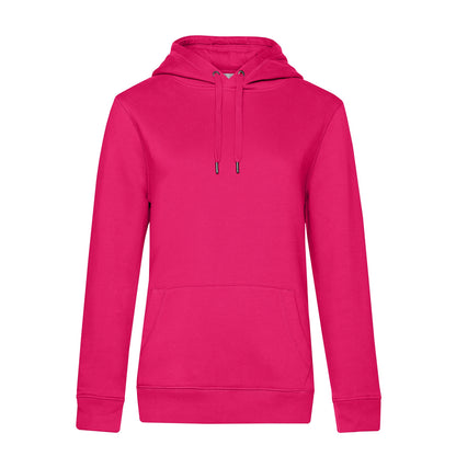 Magenta Pink - Front - B&C Womens-Ladies Queen Hoodie
