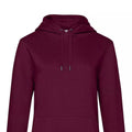 Dark Cherry - Back - B&C Womens-Ladies Queen Hoodie