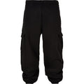 Black - Front - Build Your Brand Mens 90s Jogging Bottoms