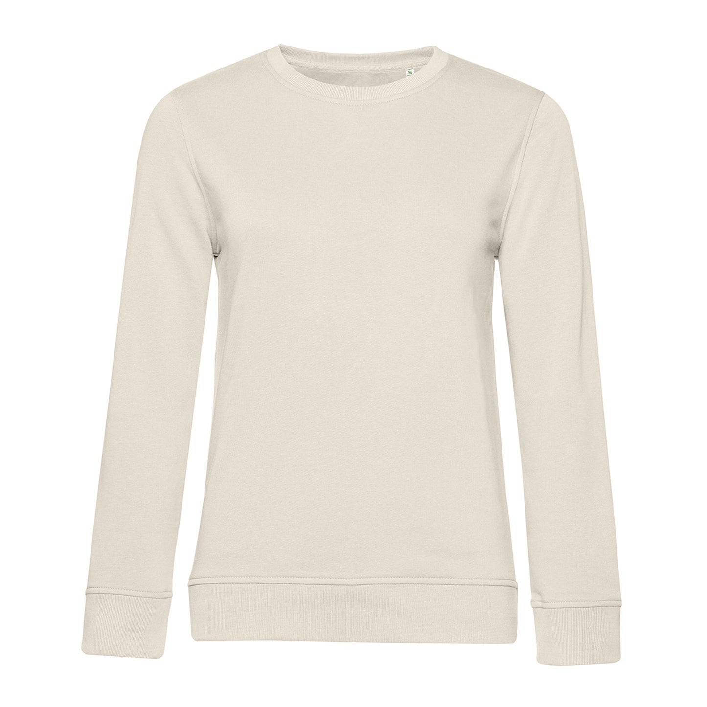 Off White - Front - B&C Womens-Ladies Inspire Crew Neck Jumper