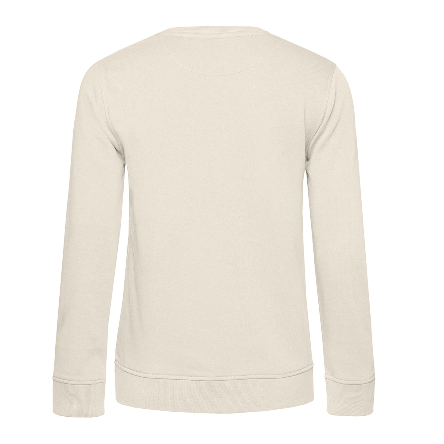 Off White - Back - B&C Womens-Ladies Inspire Crew Neck Jumper
