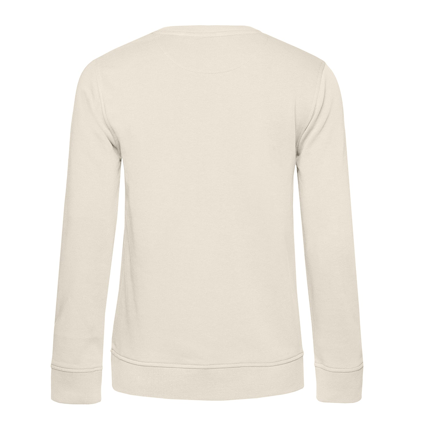 Off White - Back - B&C Womens-Ladies Inspire Crew Neck Jumper