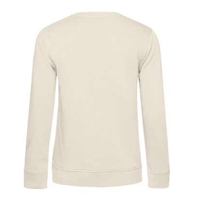 Off White - Back - B&C Womens-Ladies Inspire Crew Neck Jumper