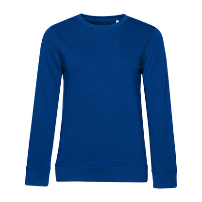 Royal Blue - Front - B&C Womens-Ladies Inspire Crew Neck Jumper