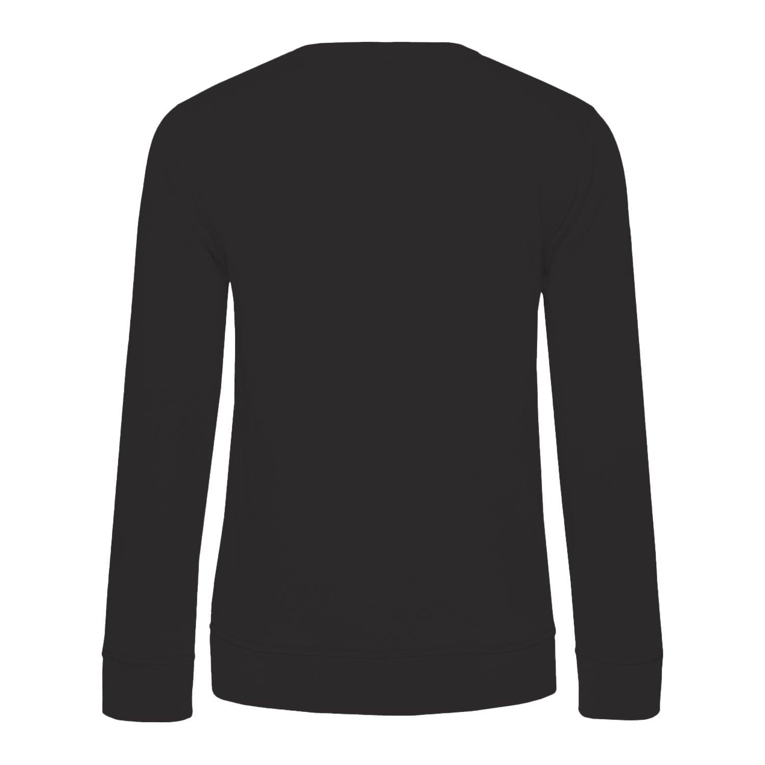 Black Pure - Back - B&C Womens-Ladies Inspire Crew Neck Jumper