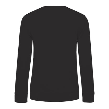 Black Pure - Back - B&C Womens-Ladies Inspire Crew Neck Jumper