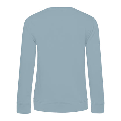 Blue Fog - Back - B&C Womens-Ladies Inspire Crew Neck Jumper