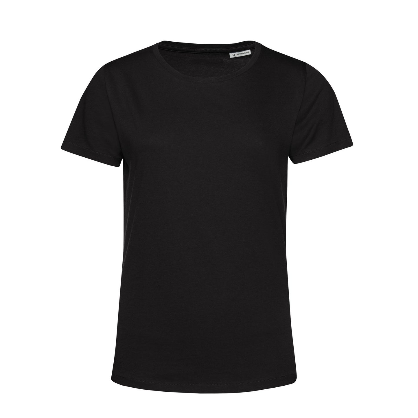 Black Pure - Front - B&C Womens-Ladies Inspire E150 T-Shirt