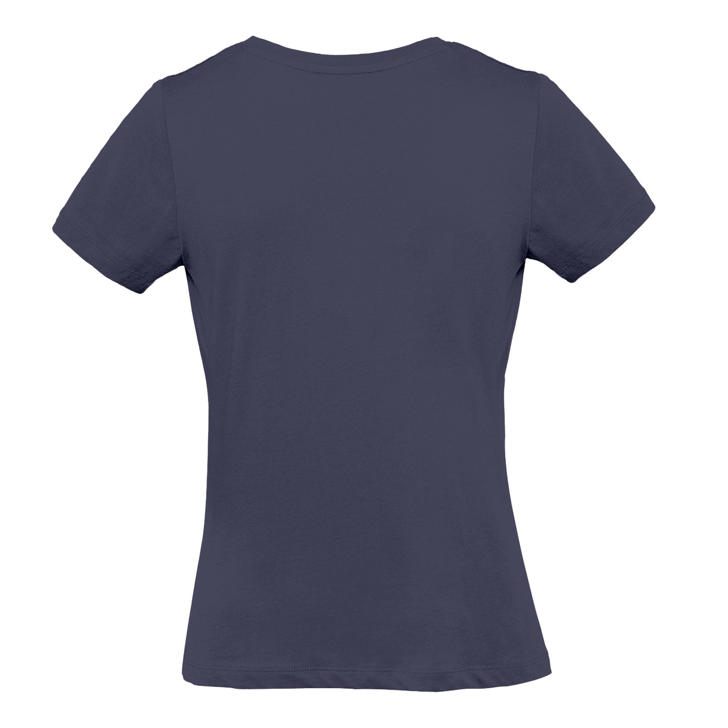 Navy Blue - Back - B&C Womens-Ladies Inspire Plus T T-Shirt
