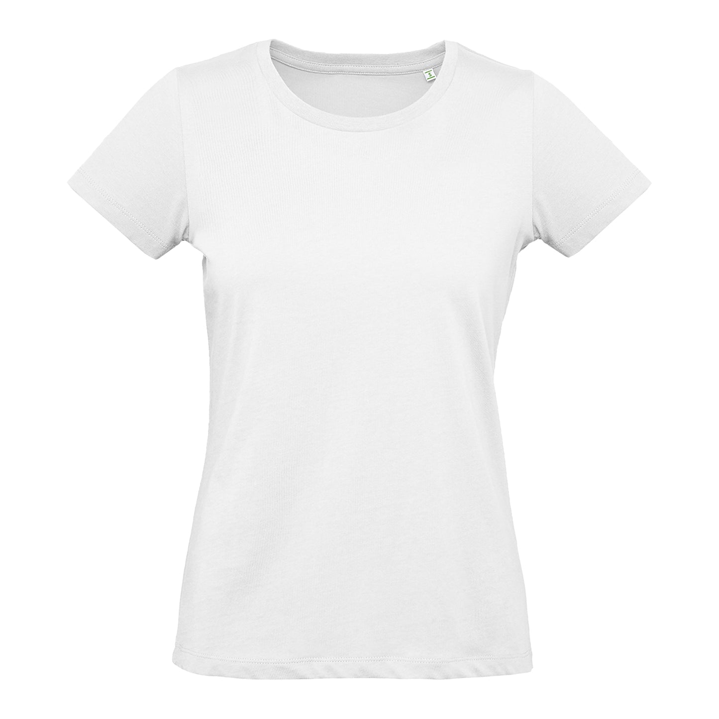 White - Front - B&C Womens-Ladies Inspire Plus T T-Shirt