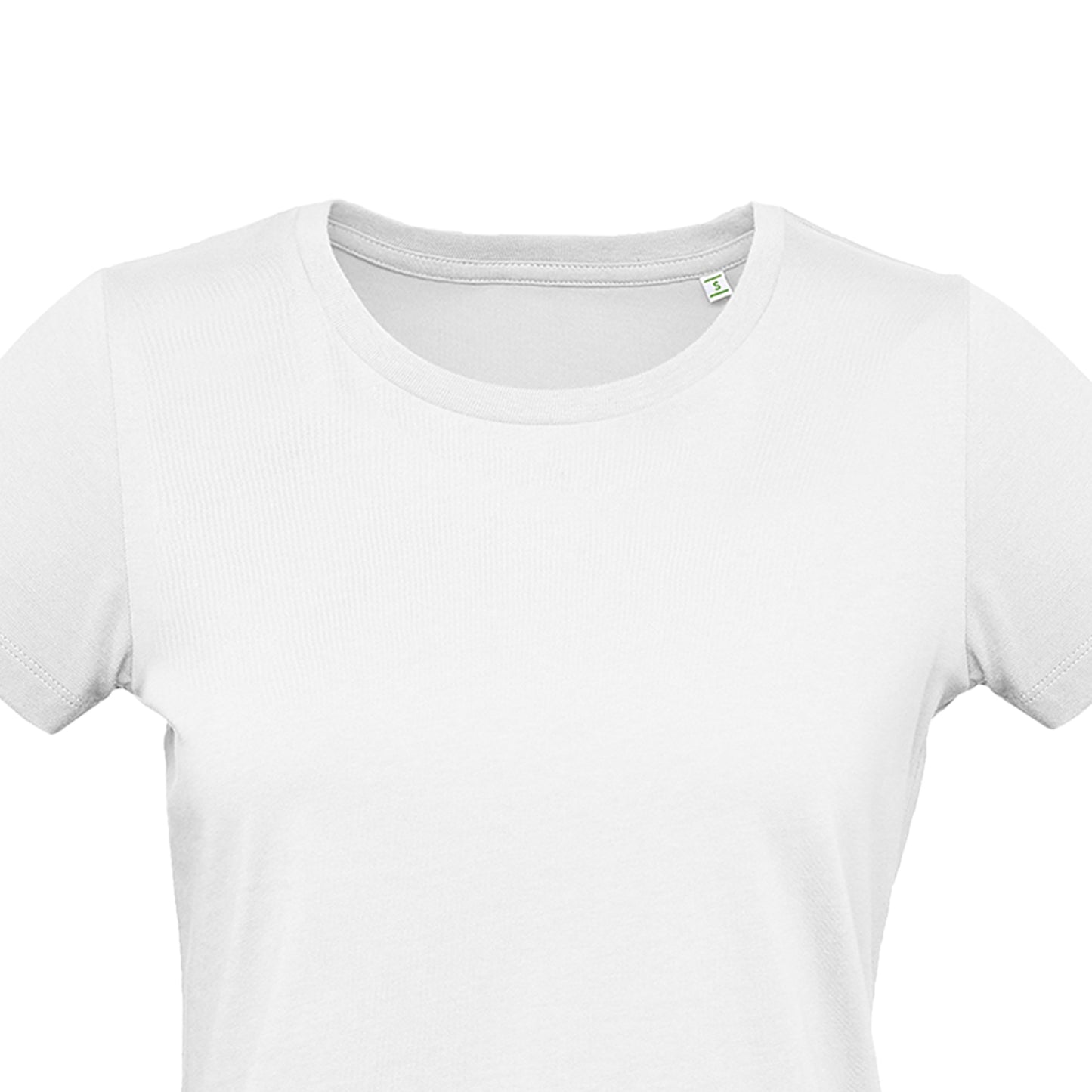 White - Back - B&C Womens-Ladies Inspire Plus T T-Shirt