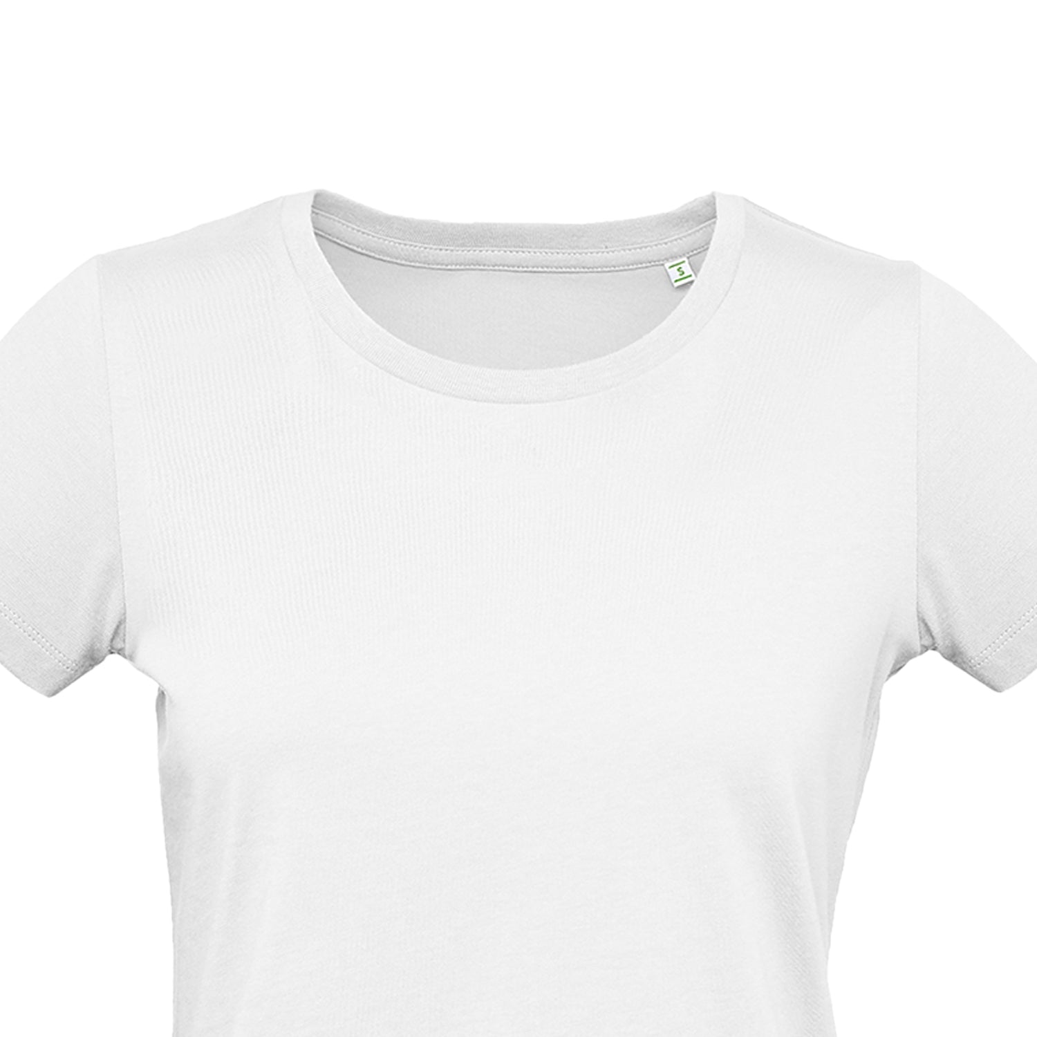 White - Back - B&C Womens-Ladies Inspire Plus T T-Shirt