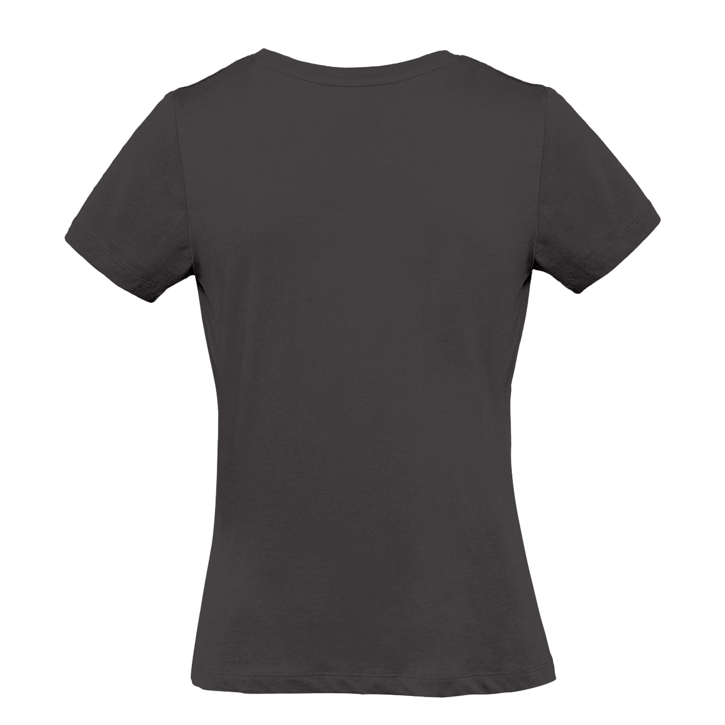 Black - Back - B&C Womens-Ladies Inspire Plus T T-Shirt