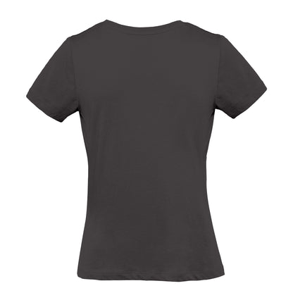 Black - Back - B&C Womens-Ladies Inspire Plus T T-Shirt