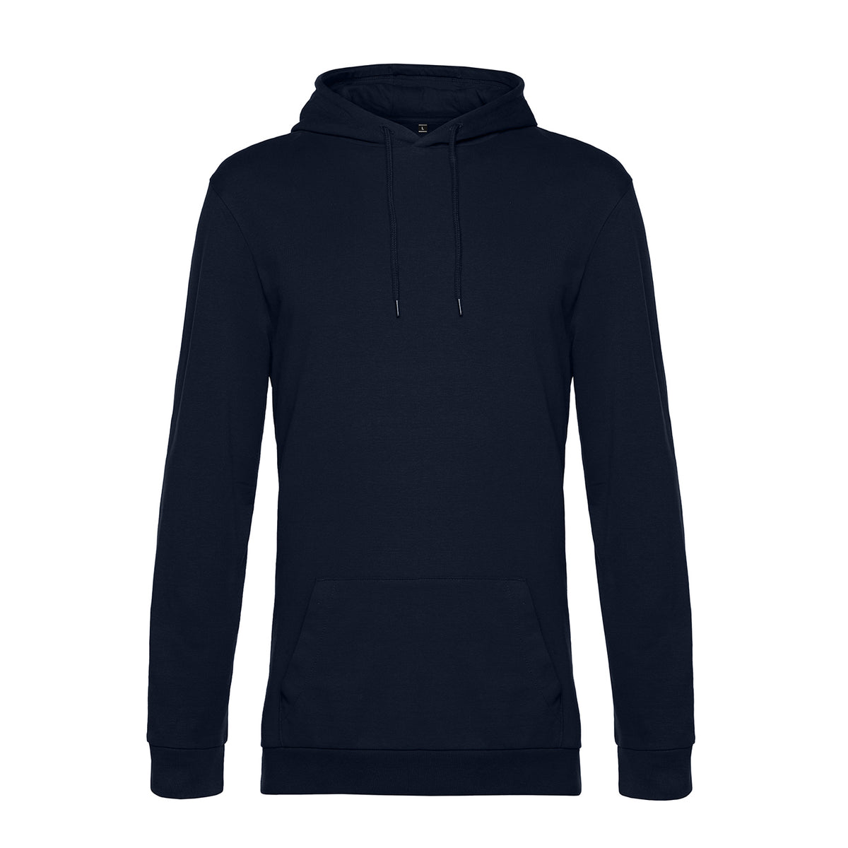 Navy Blue - Front - B&C Mens # Hoodie