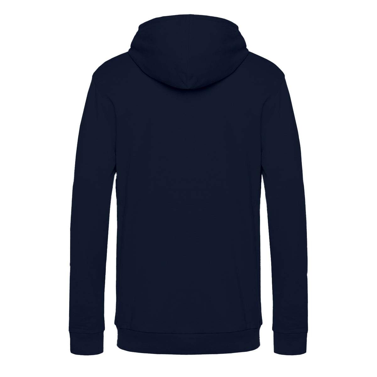 Navy Blue - Back - B&C Mens # Hoodie