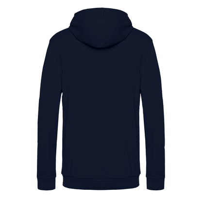Navy Blue - Back - B&C Mens # Hoodie