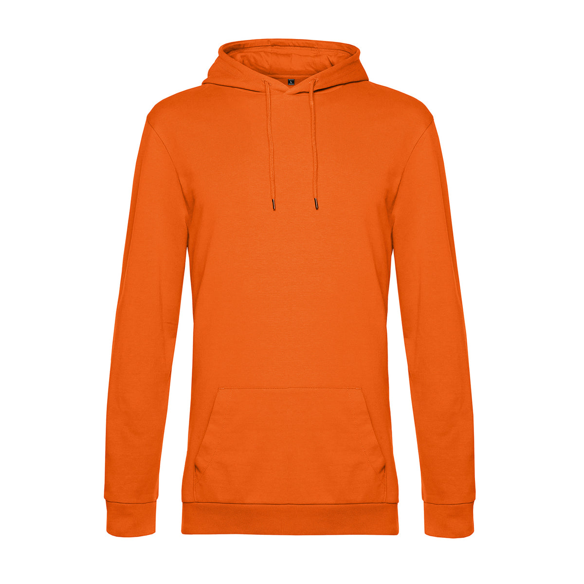 Pure Orange - Front - B&C Mens # Hoodie