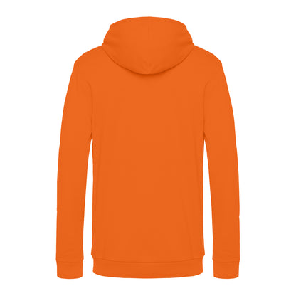 Pure Orange - Back - B&C Mens # Hoodie
