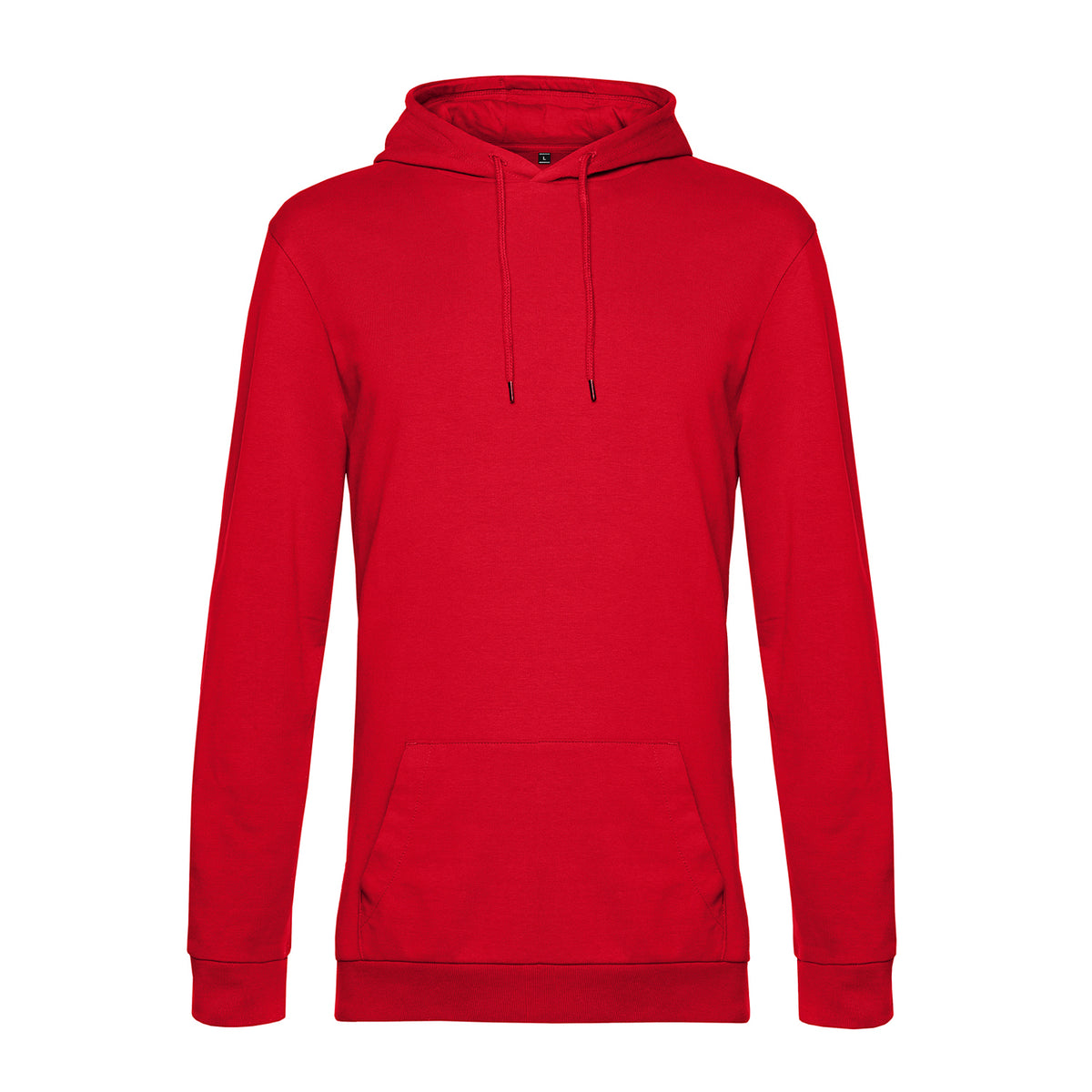 Red - Front - B&C Mens # Hoodie