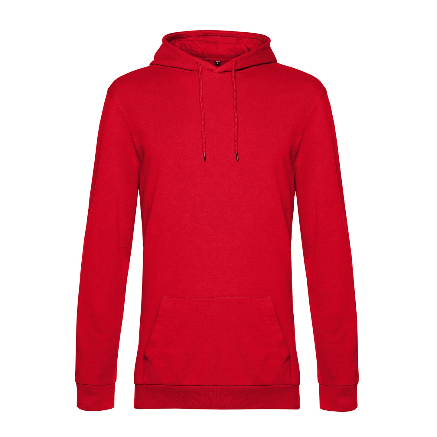 Red - Front - B&C Mens # Hoodie