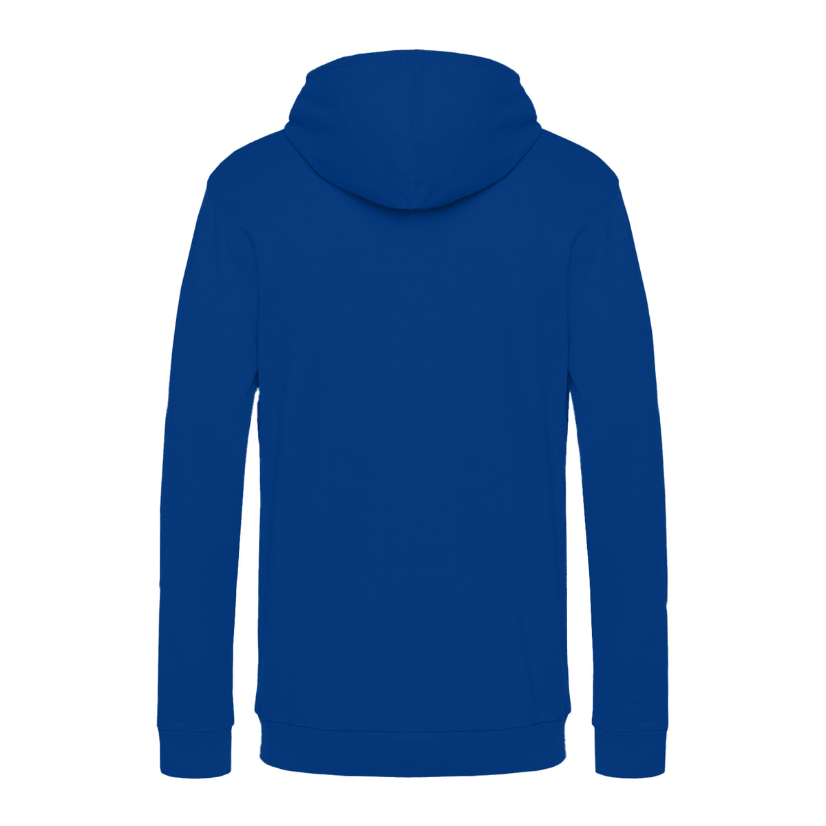Royal Blue - Back - B&C Mens # Hoodie