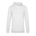 White - Front - B&C Mens # Hoodie