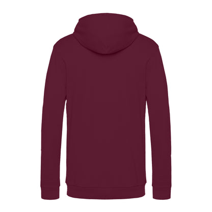 Wine - Back - B&C Mens # Hoodie