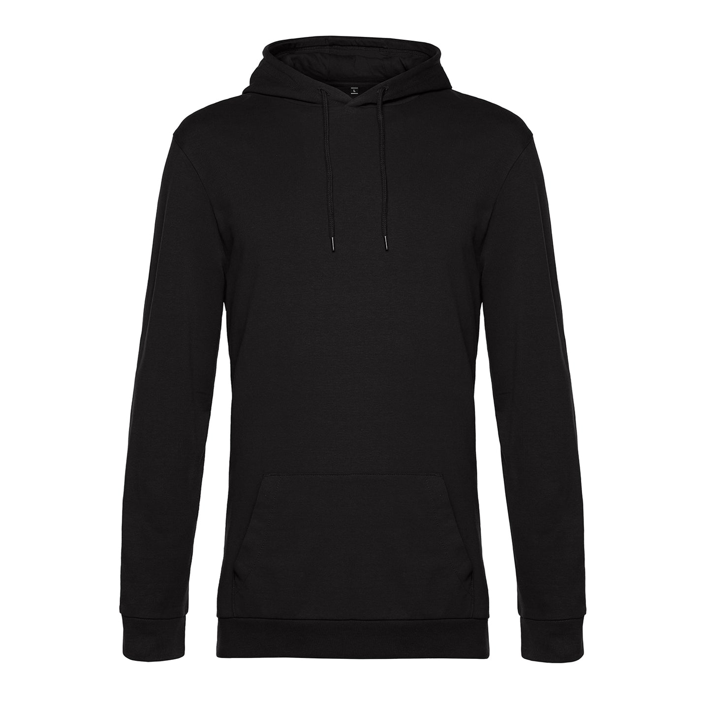 Black Pure - Front - B&C Mens # Hoodie