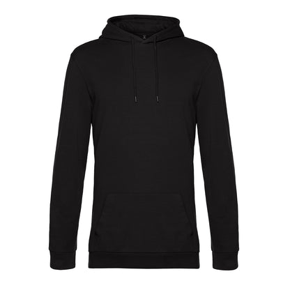 Black Pure - Front - B&C Mens # Hoodie