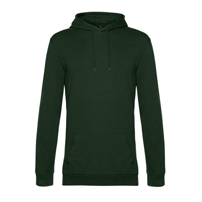 Forest Green - Front - B&C Mens # Hoodie