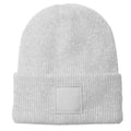 Cloud Grey - Back - Beechfield Tonal Patch Beanie