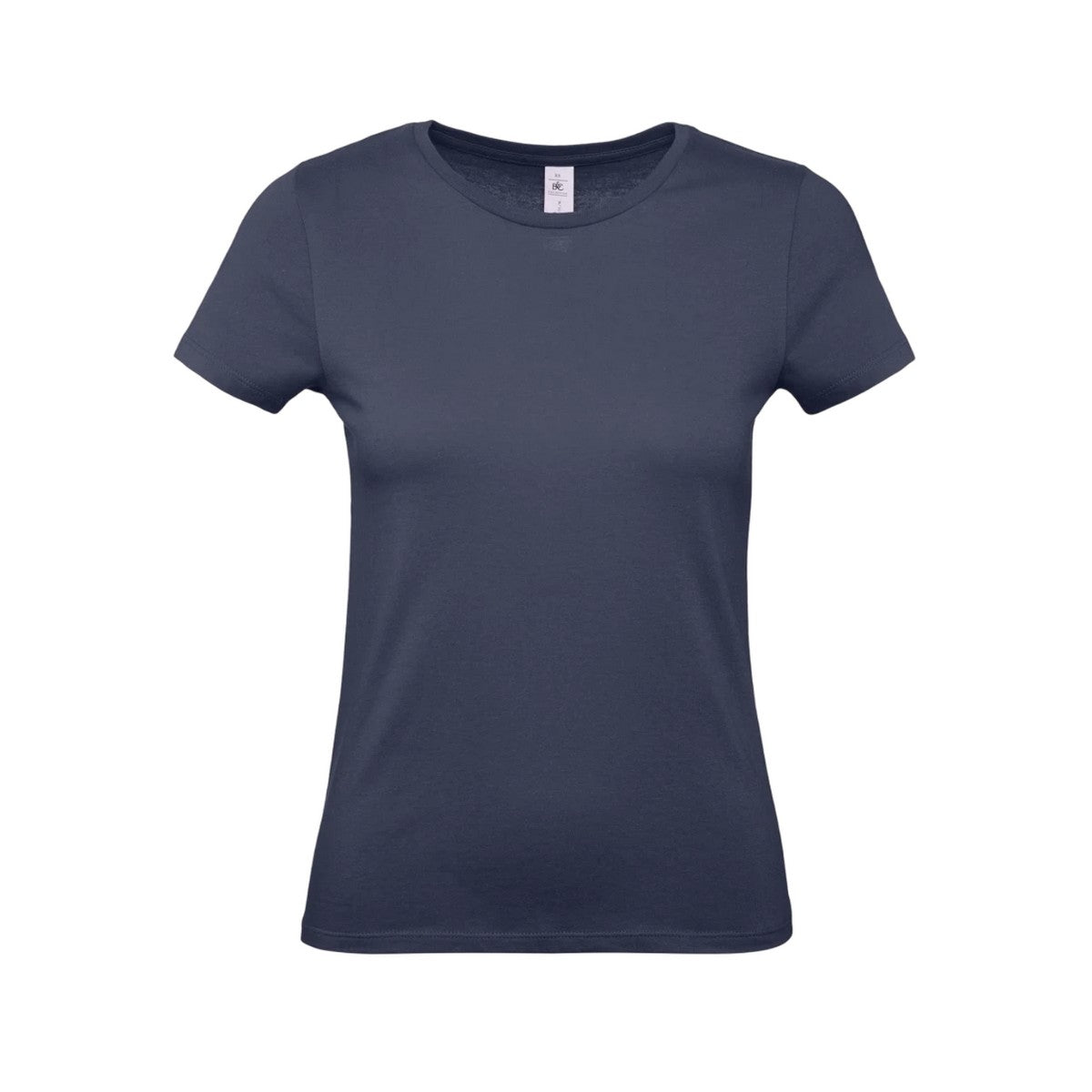 Navy - Front - B&C Womens-Ladies #Inspire E150 T-Shirt