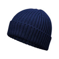 Oxford Navy - Back - Beechfield Childrens-Kids Organic Cotton Beanie