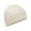 Almond - Front - Beechfield Childrens-Kids Organic Cotton Beanie