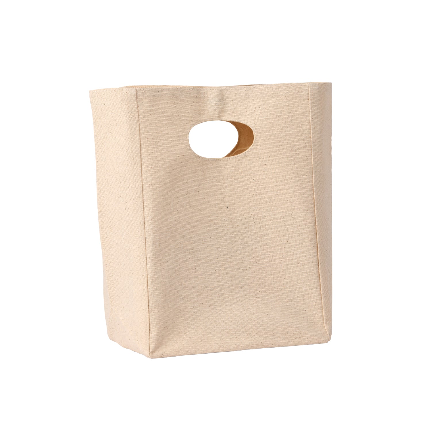 Natural - Front - Nutshell Premium Recycled Lunch Bag