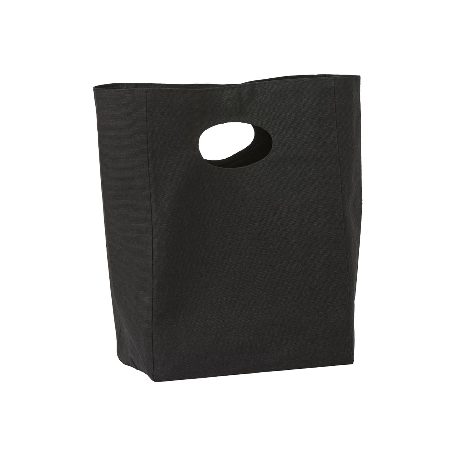 Black - Front - Nutshell Premium Recycled Lunch Bag