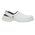 White - Back - Portwest Unisex Steelite Safety Clog (FW82) - Workwear