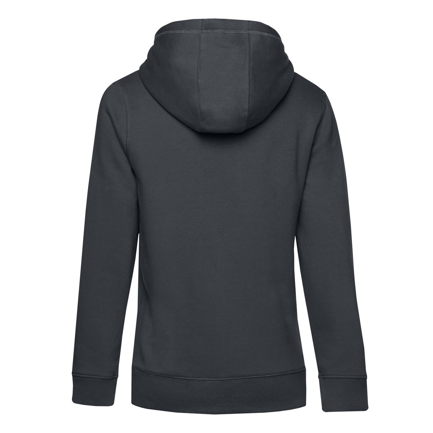 Asphalt - Back - B&C Womens-Ladies Queen Full Zip Hoodie