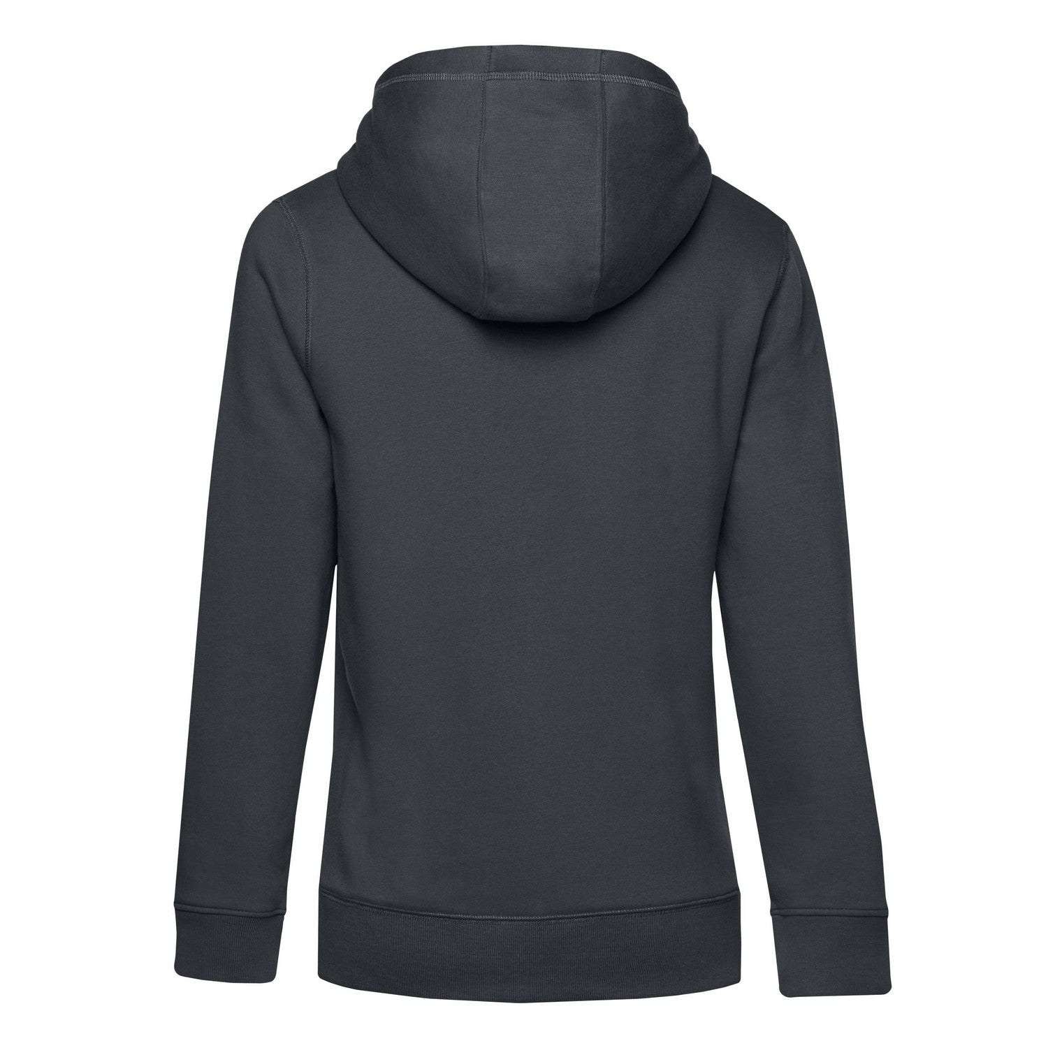 Asphalt - Back - B&C Womens-Ladies Queen Full Zip Hoodie