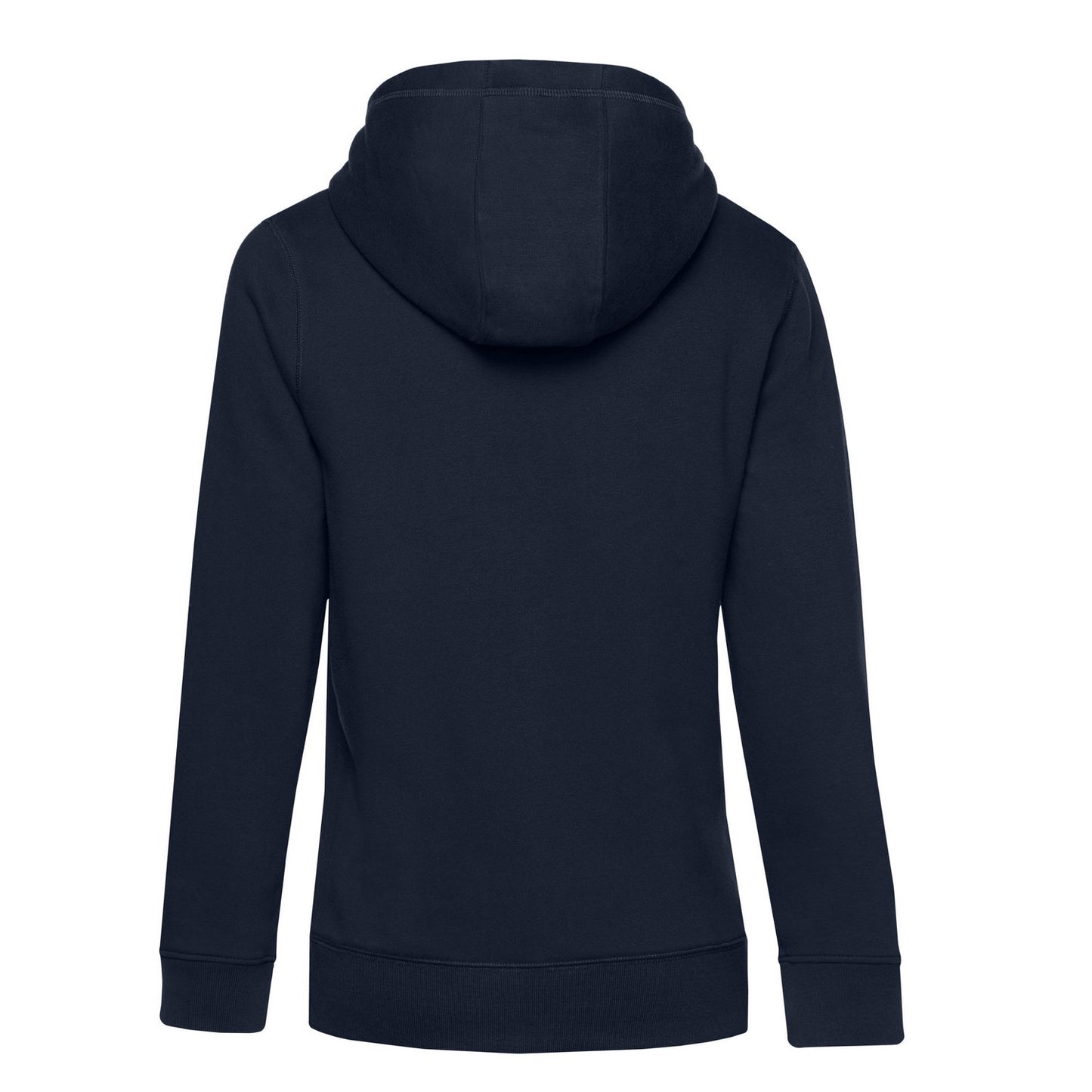Navy Blue - Back - B&C Womens-Ladies Queen Full Zip Hoodie