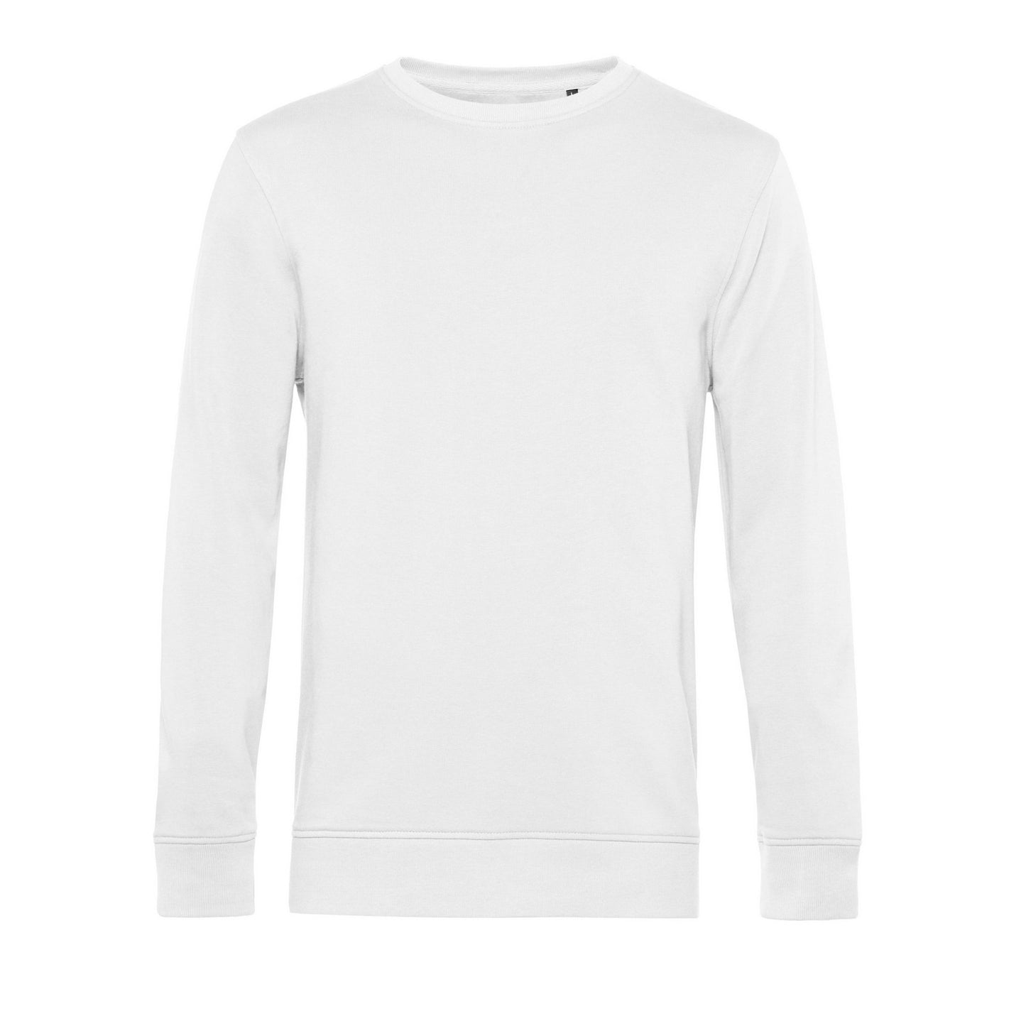 White - Front - B&C Mens Inspire Jumper