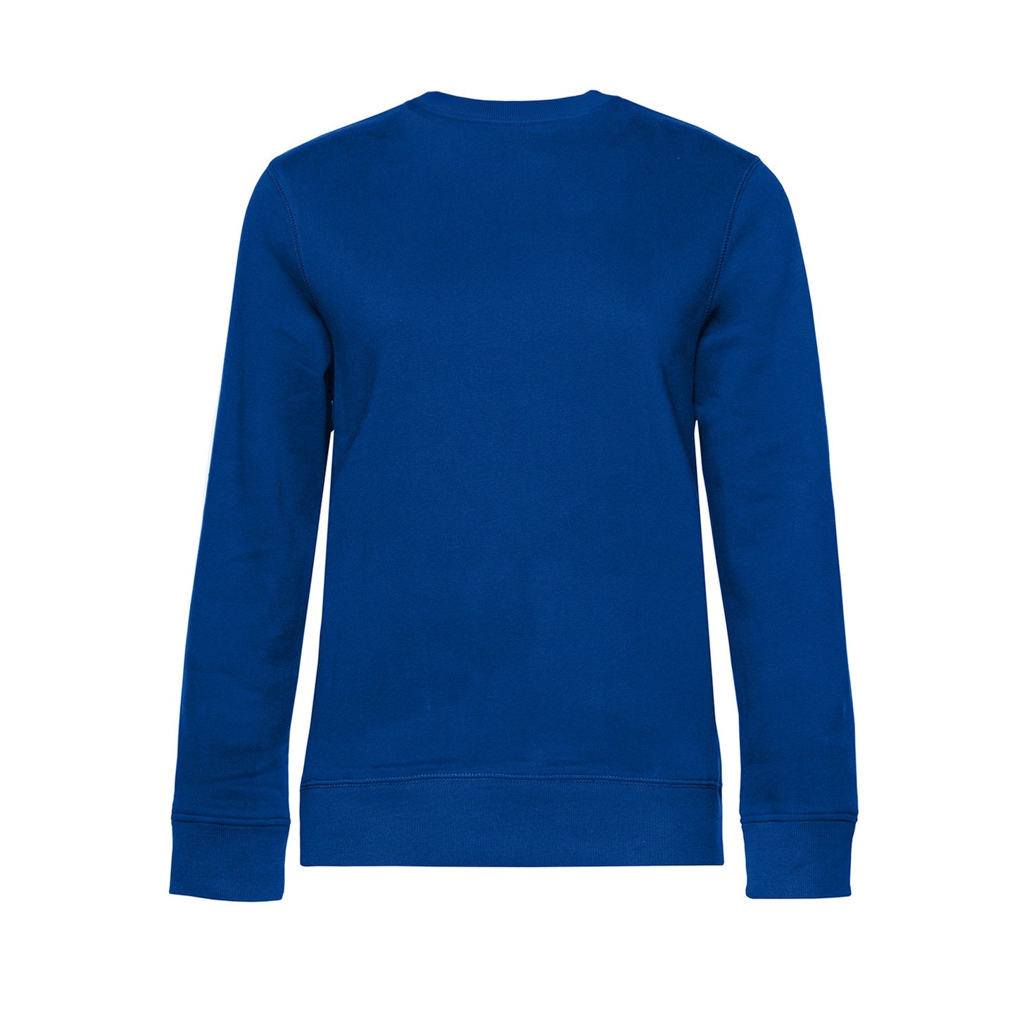 Royal Blue - Back - B&C Womens-Ladies Queen Crew Neck Jumper