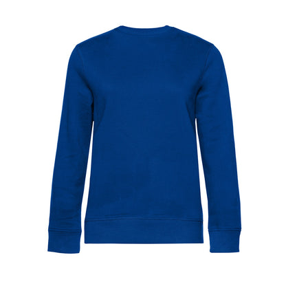Royal Blue - Back - B&C Womens-Ladies Queen Crew Neck Jumper