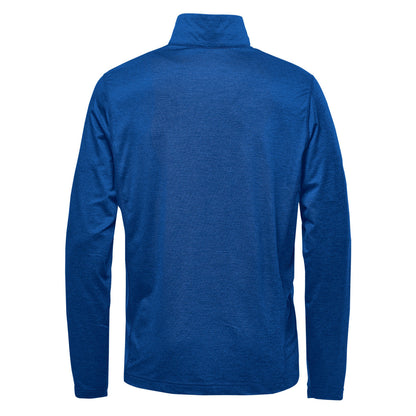 Classic Blue Heather - Back - Stormtech Mens Milano Quarter Zip Jumper