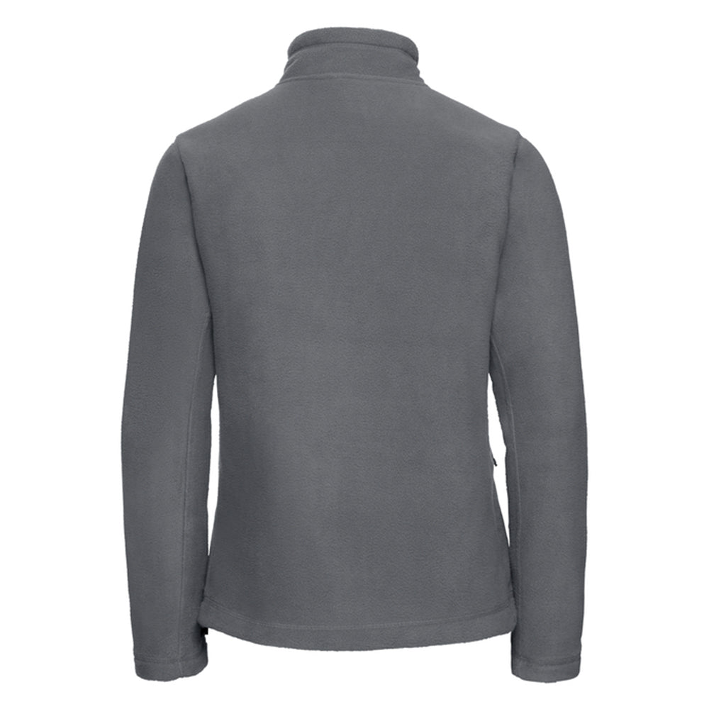 Convoy Grey - Back - Russell Womens-Ladies Full Zip Outdoor Fleece Jacket
