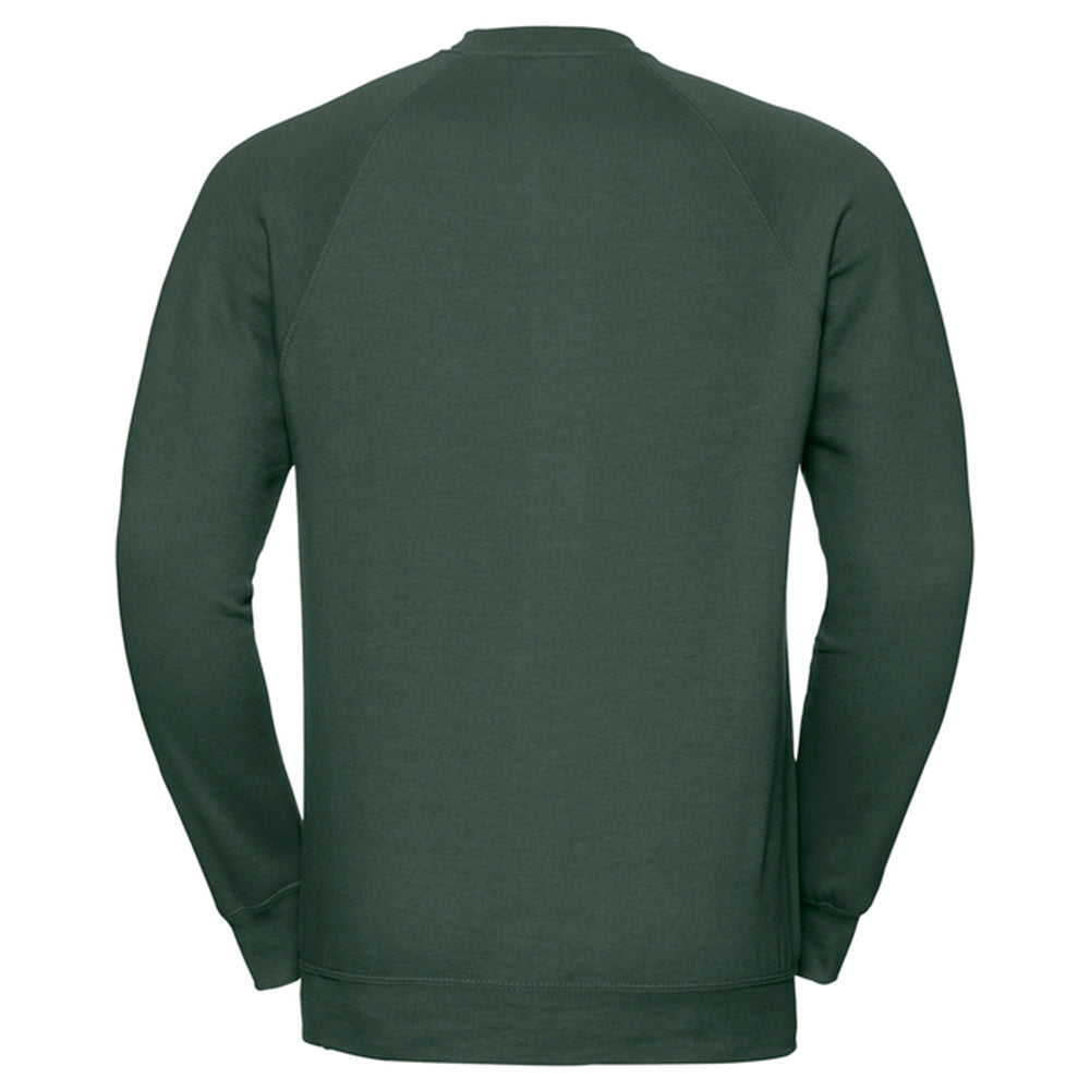 Bottle Green - Back - Russell Mens Classic Sweatshirt