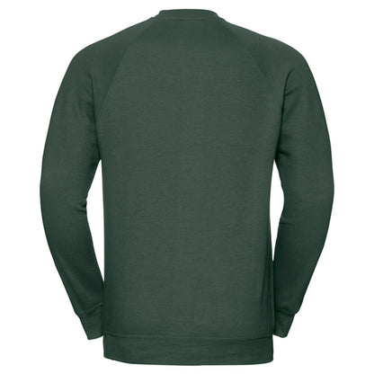 Bottle Green - Back - Russell Mens Classic Sweatshirt