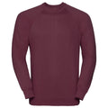 Burgundy - Front - Russell Mens Classic Sweatshirt
