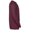 Burgundy - Side - Russell Mens Classic Sweatshirt